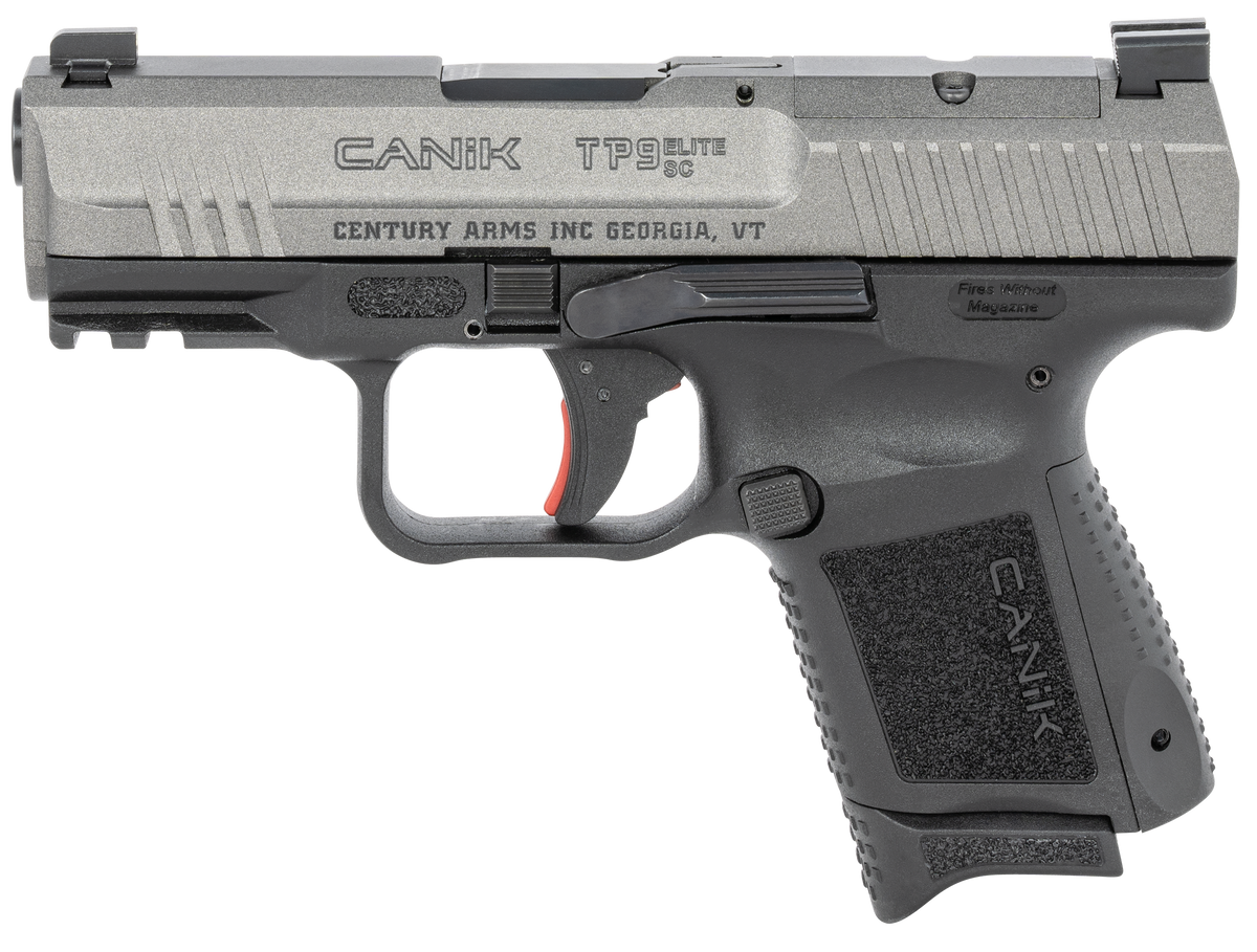 Canik TP9 Elite Subcompact 9mm Luger 3.60" 12+1 Semi-Auto Pistol - Tungsten Gray Cerakote — view 2
