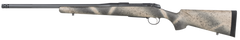 Bergara Rifles Premier Highlander 308 Win 20" 4+1 Bolt-Action Rifle - Sniper Gray Cerakote / Woodland Camo Grayboe Stock — view 2