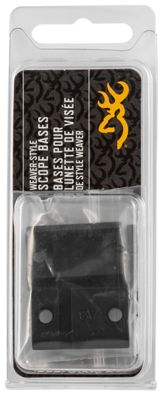 Browning 12550 Two-Piece Scope Base AB3 Weaver-Style Matte Aluminum — view 2