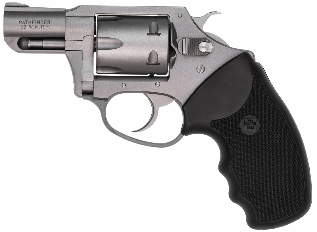 Charter Arms Pathfinder 22 WMR 2" 8-Shot DA/SA Revolver - Stainless/Aluminum — view 2
