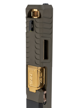 Zaffiri Precision ZP.19G5BCPG 9mm Luger 3.89" Ported Barrel Gold TiN - Fits Glock 19 Gen 5 — view 2