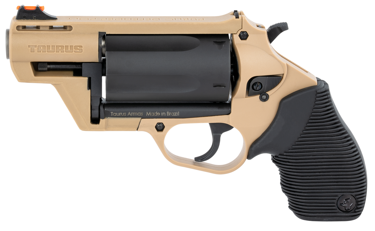 Taurus Judge Public Defender 45 Colt (LC)/410 Gauge 2.50" 5-Rd SAO Revolver - Flat Dark Earth — view 2