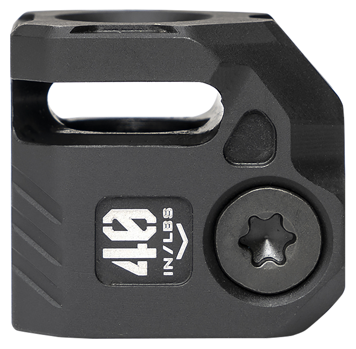 Strike Industries MCQUAD Micro Threaded Compensator 9mm/.357 SIG 1/2x28 Black — view 2