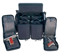 G Outdoors GPS-1955BRN Barn Range Bag PRYM1 Blackout Holds 8 Handguns — view 2