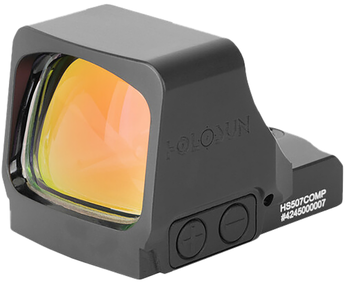 Holosun 507 Ronin HS507COMP 1x 1.1" x 0.87" Red CRS Multi-Reticle Reflex Sight - Black Anodized — view 2