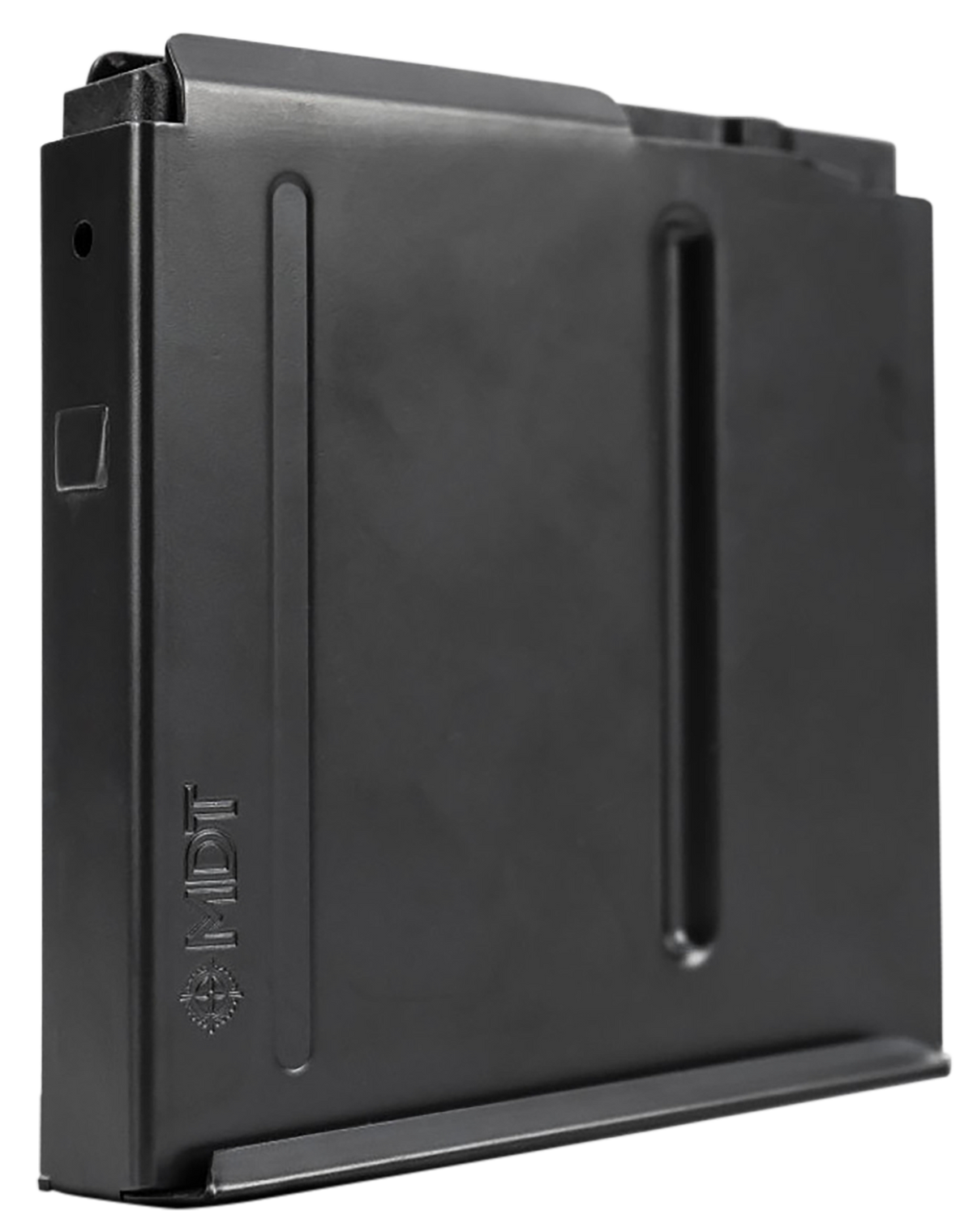 MDT Sporting Goods AICS Magazine 338 Lapua Magnum 5-Rd Black - Long Action 3.85" — view 2
