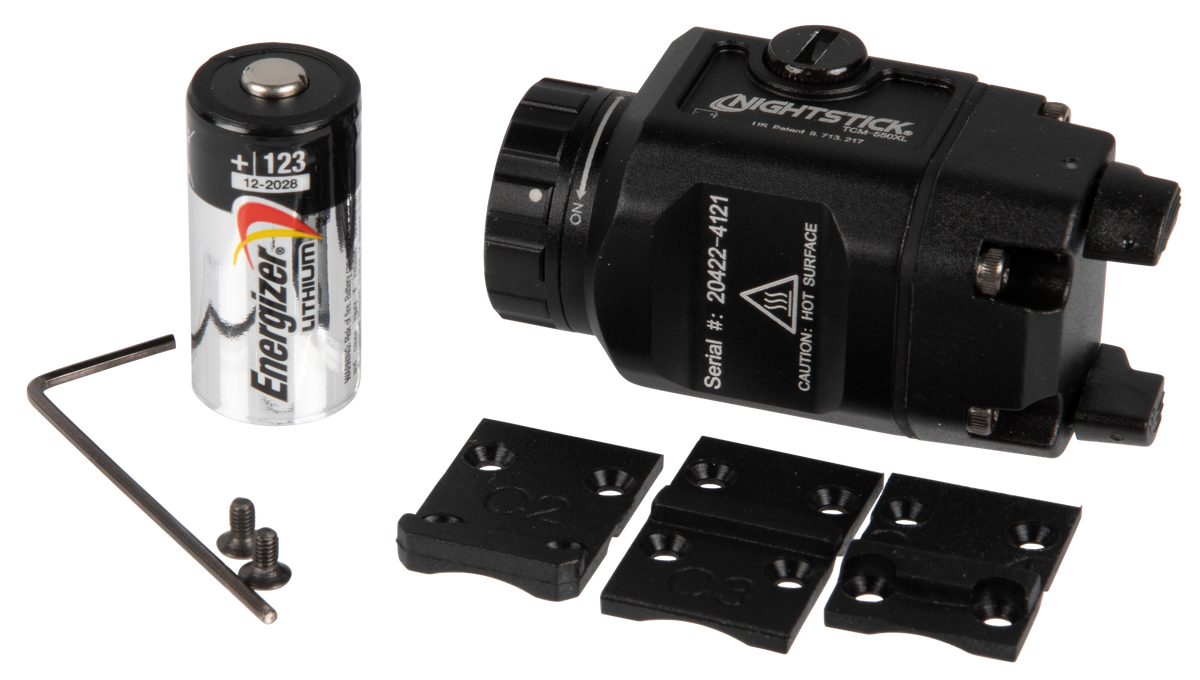 Bayco Nightstick TCM-550XL Compact Weapon-Mounted Light 550 Lumens White LED Black Anodized — view 2