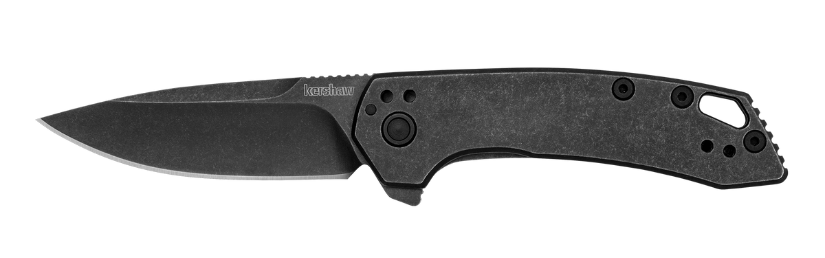 Kershaw Radar 5560 2.90" Folding Drop Point Plain 8Cr13MoV - Black Oxide Blackwash Stainless Steel — view 2