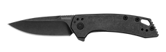 Kershaw Radar 5560 2.90" Folding Drop Point Plain 8Cr13MoV - Black Oxide Blackwash Stainless Steel — view 2