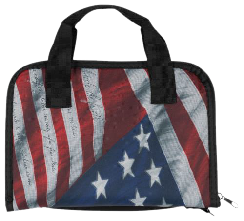 Allen 1122 Victory Taper Double Pistol Case Red/White/Blue — view 2