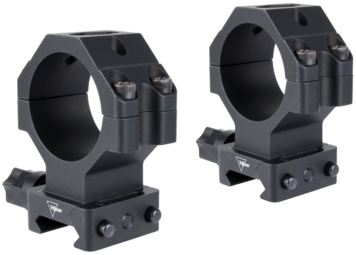 Trijicon Scope Rings w/ Q-LOC Technology 34mm Extra High Matte Black Aluminum - Picatinny — view 2