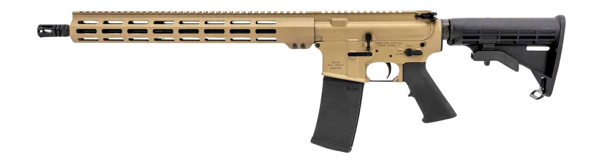 Andro Corp Industries ACI-15 Bravo 5.56 NATO 16" 30+1 Semi-Auto Rifle - Flat Dark Earth — view 2