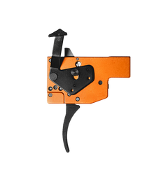 Timney Triggers 430 Replacement Trigger Two-Stage Curved 8 oz/1 lb for Tikka T3 - Black/Orange — view 2