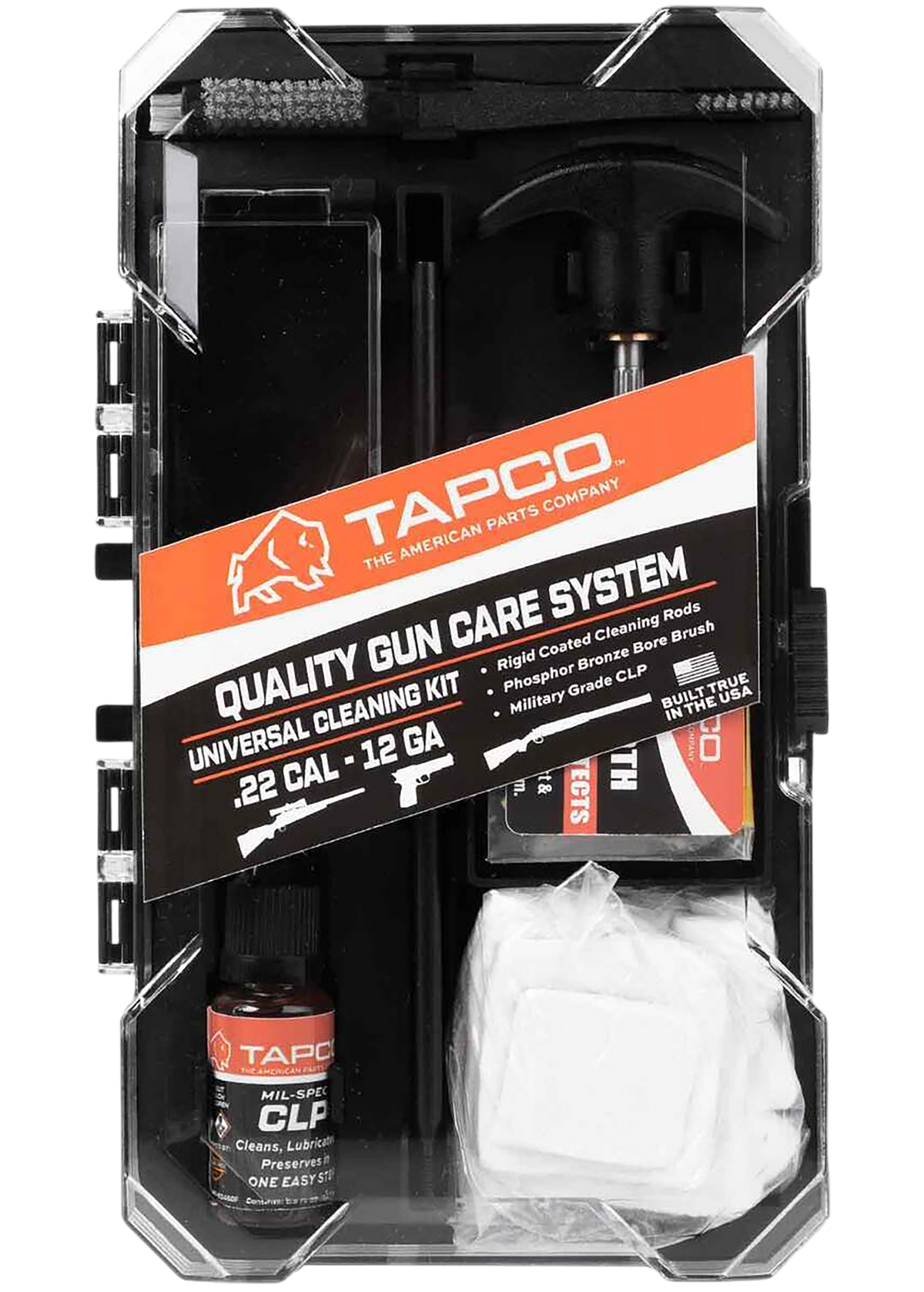 Tapco Universal Cleaning Kit .22 Cal - 12 Gauge Black — view 2