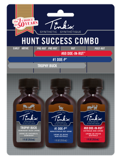 Tinks W5999 Hunt Success Kit Synthetic Deer Attractant 1 oz 3-Pack - Doe-In-Rut, Doe-P & Trophy Buck — view 2