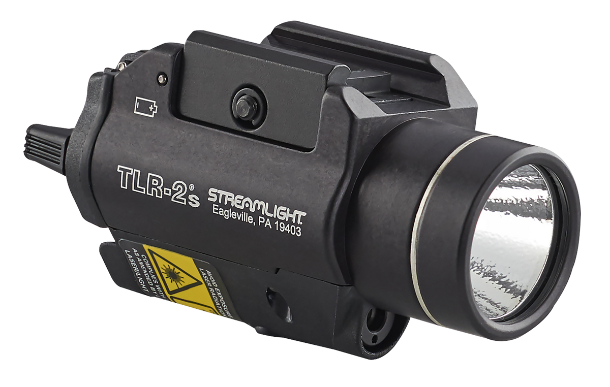 Streamlight 69230 TLR-2S 300 Lumen White LED/Red Laser Weapon Light w/Strobe - Black Anodized — view 2