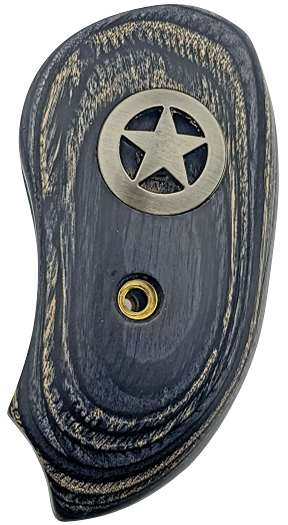 Bond Arms Ranger II 45 Colt/410 Bore 4.25" 2-Rd Derringer - Ext. Black Ash/Star Grip - Stainless — view 2