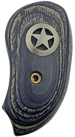 Bond Arms Ranger II 45 Colt/410 Bore 4.25" 2-Rd Derringer - Ext. Black Ash/Star Grip - Stainless — view 2