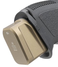 Strike Industries EMP Aluminum Extended Mag Plate Glock 19 9mm Luger +5 Rounds - Flat Dark Earth — view 2