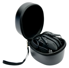 Walkers Game Ear Muff Protective Case - Black EVA w/ Lanyard — view 2