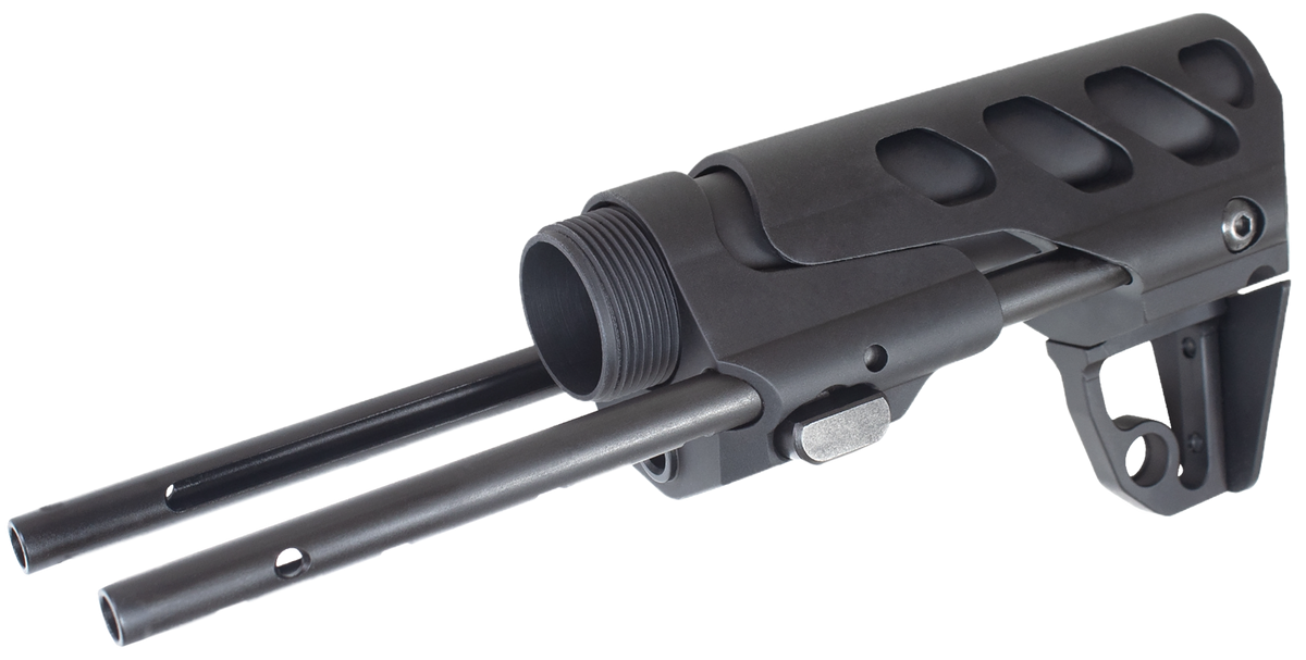 Odin Works Close Quarters Rifle Stock Black 6061-T6 Aluminum AR-15/M4 — view 2