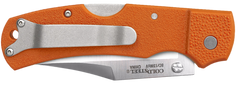 Cold Steel Double Safe Hunter 3.5" Folding Clip Point Plain 8Cr13MoV SS Blaze Orange GFN — view 2