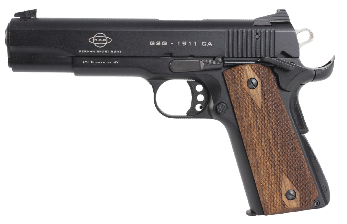 GSG GSG-1911 CA 22 LR 5" 10+1 SAO Pistol - CA Compliant — view 2