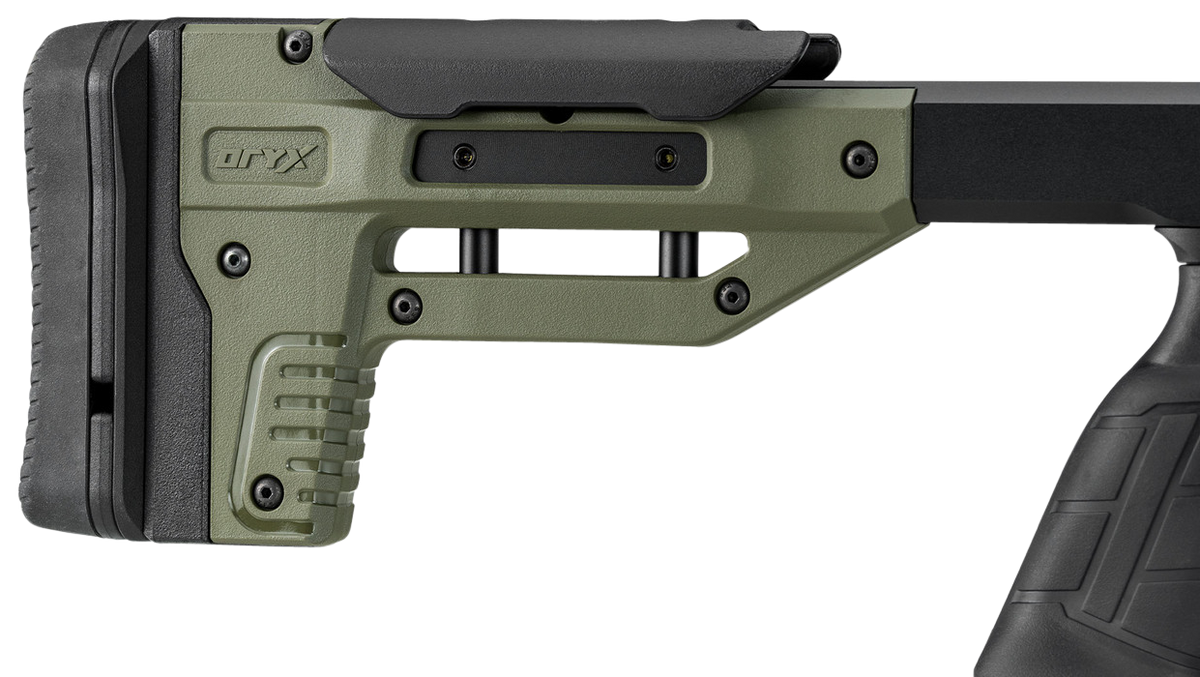 MDT Sporting Goods Oryx Chassis OD Green/Black Aluminum Short Action - Fits Howa 1500 & Weatherby Vanguard — view 2