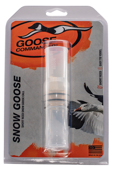 Duck Commander DCSNOW Snow Goose Single Reed Goose Call - White Polycarbonate — view 2