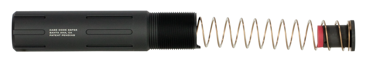 Strike Industries AR-SPRE-SLICK AR-15 Pistol Buffer Tube 5.28" 7075-T6 Aluminum Black Anodized — view 2