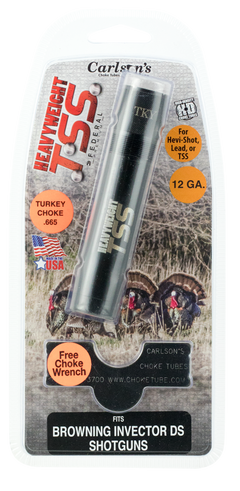 Carlsons TSS Turkey 12 Gauge Invector-DS Choke Tube - .665 Constriction - 17-4 Stainless Steel — view 2