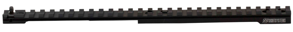 XS Sights RU5000RN Long Rail Scope Mount with Ghost Ring - Ruger Gunsite Scout Rifle - Black Anodized — view 2