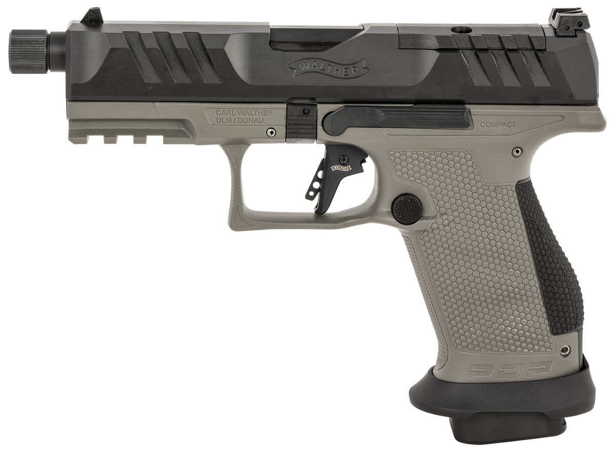 Walther Arms PDP Pro SD Compact 9mm Luger 4.6" 15+1 Semi-Auto Pistol - Tungsten Gray — view 2