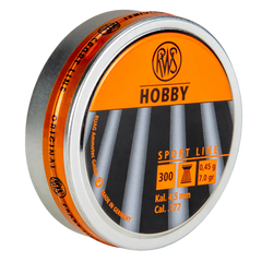 Umarex USA RWS Hobby Sport Line .177 Cal 7gr Wadcutter Pellet 300-Count — view 2