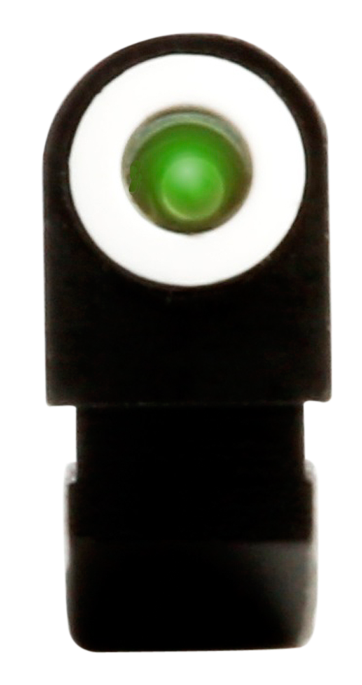 XS Sights Standard Dot Revolver Front Sight - Smith & Wesson J Frame / Ruger SP101 - Green Tritium White Outline — view 2