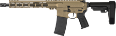CMMG Banshee MK4 300 Blackout 12.5" 30+1 Semi-Auto AR Pistol - Coyote Tan Cerakote — view 2