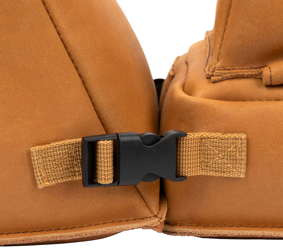 Allen 15125 Longmont Leather Filled Front & Rear Shooting Rest - Light Brown — view 2