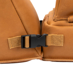 Allen 15125 Longmont Leather Filled Front & Rear Shooting Rest - Light Brown — view 2