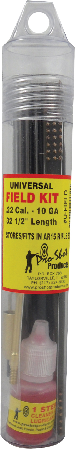 Pro-Shot UFIELD Universal Field Cleaning Kit - .22 Cal-12 Gauge — view 2
