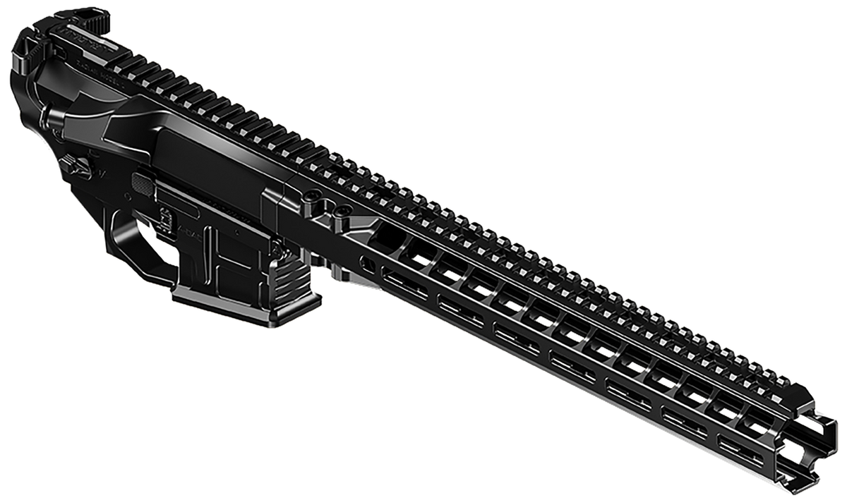 Radian Weapons R0411 AR-15 Builder Kit - A-DAC 15 Ambi Lower, 14" M-LOK Handguard & Raptor-SD Charging Handle - Radian Black Stripped Lower — view 2