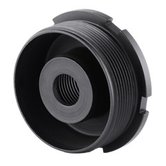 Dead Air LT301 HUB Direct Thread Mount 1/2x28 4140 HT Alloy Steel Black — view 2