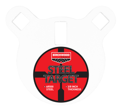 Birchwood Casey Centerfire Target 3/8" AR500 Steel 4" Round Gong — view 2