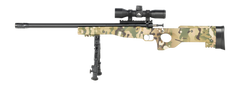 Crickett Precision Gen2 22 LR 16.125" 1-Rd Bolt Action Rifle - MultiCam Synthetic Stock — view 2