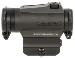 Holosun HE515CT-RD 515 1x 20mm 2 MOA Red Dot/65 MOA Circle Multi-Reticle Reflex Sight - Black Titanium — view 2