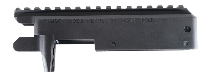 TandemKross TKX22 .22 LR Black Anodized Billet Receiver — view 2
