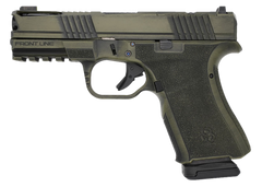 Black Rain Ordnance Frontline+ 9mm Luger 4" 15+1 Semi-Auto Pistol - Bazooka Green Battlewon — view 2
