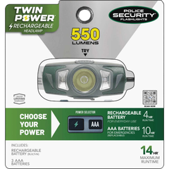 LB Marketing Ryder 130/500 Lumens White LED AAA Flashlight — view 2