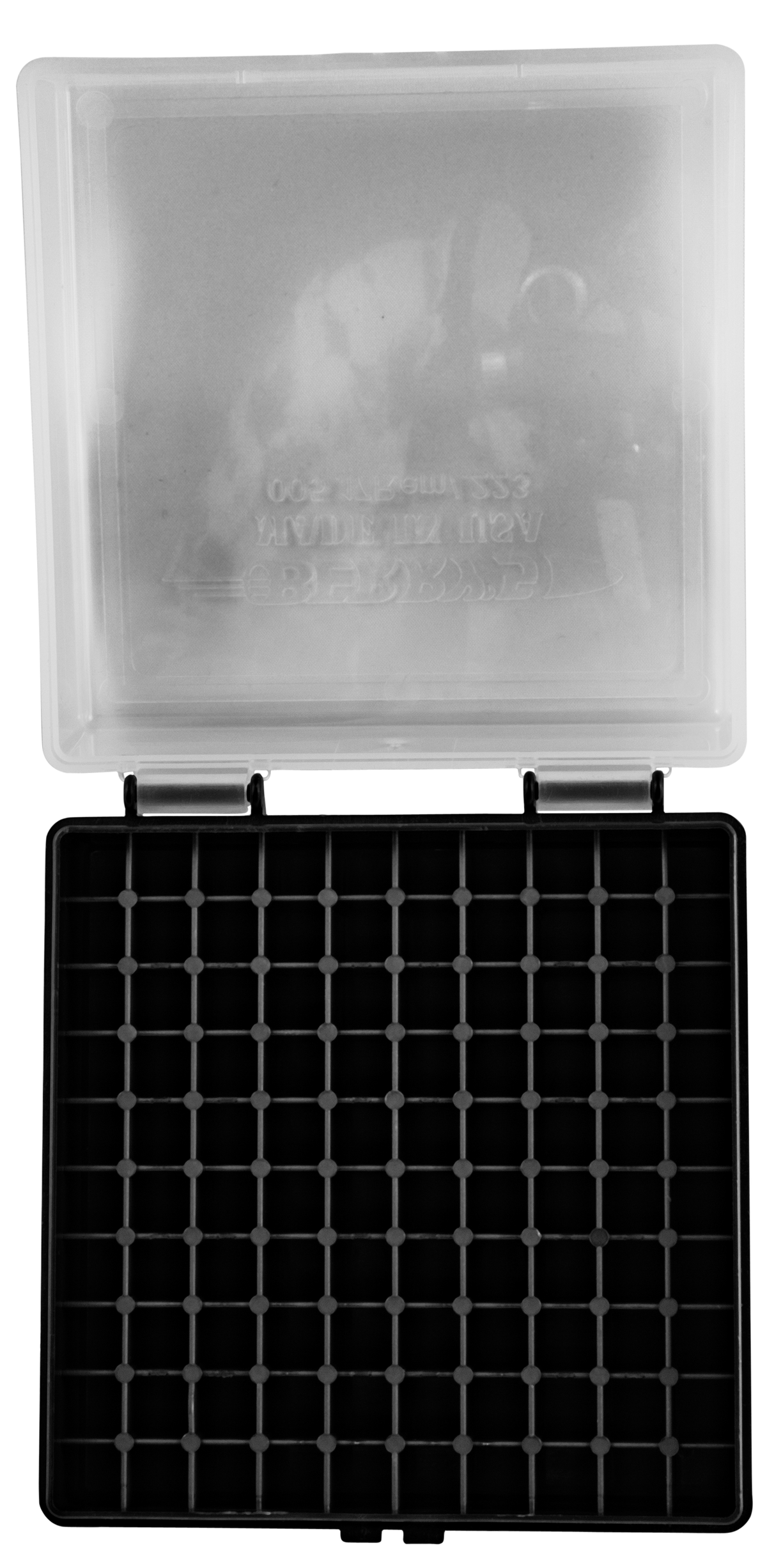 Berry's 03856 005 Ammo Box 223 Rem,5.56x45mm NATO 100rd Clear Lid w/Black Bottom — view 2