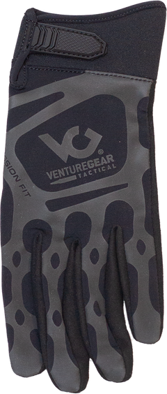 Pyramex VGTG10 Compression Training Gloves Black Synthetic Leather XL Hook & Loop — view 2