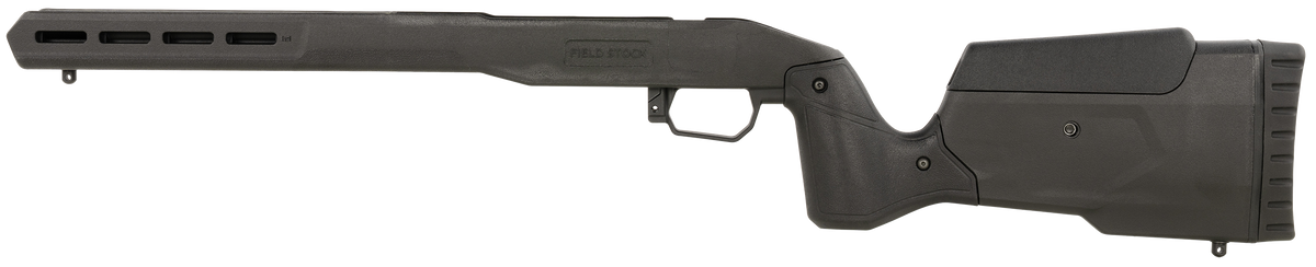 MDT Sporting Goods Field Stock Black Aluminum Long Action RH - Fits Ruger American — view 2